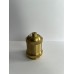  E-27 METAL DEKORATİF LÜKS PİRİNÇ ESKİTME RONDELALI DUY KILIFI (DUYLU)